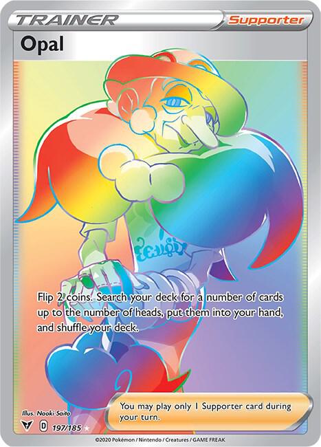 Opal (Secret) 197/185 Holo Single