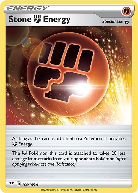 Stone Fighting Energy 164/185 Reverse Holo Single