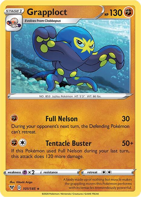 Grapploct 101/185 Reverse Holo Single