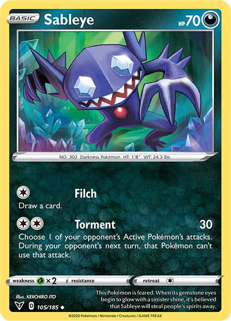 Sableye 105/185 Single