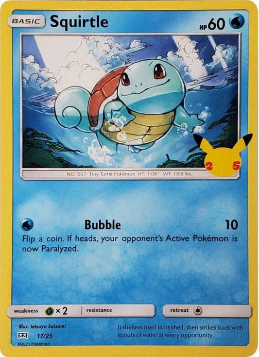 Squirtle - 17/25 Single