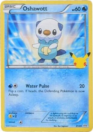 Oshawott - 21/25 Single