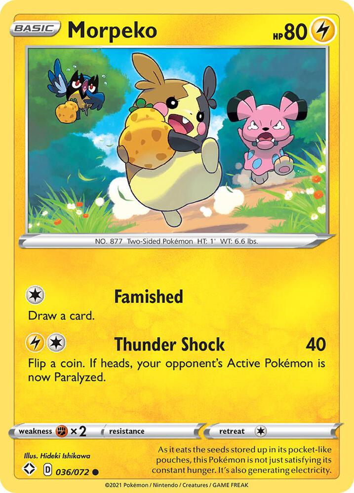 Morpeko 036/072 Single