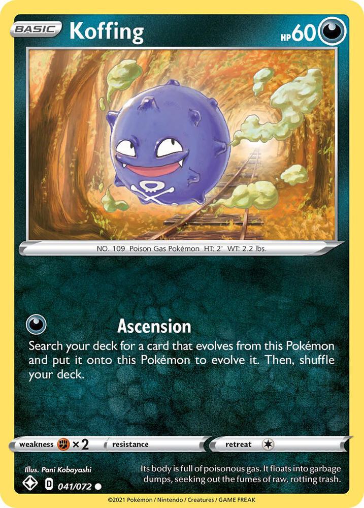 Koffing 041/072 Single