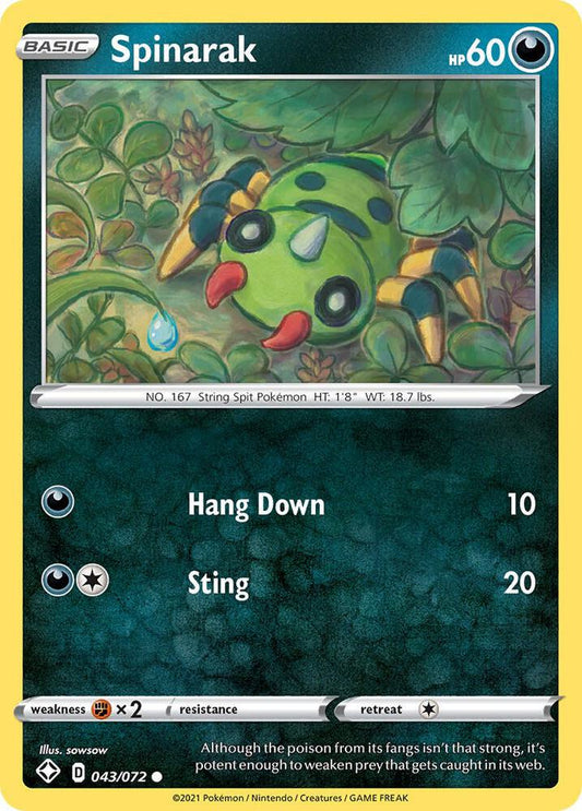 Spinarak 043/072 Single