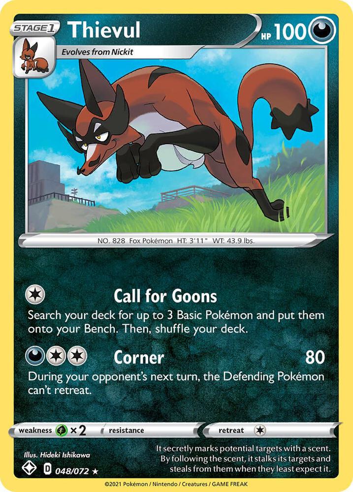 Thievul 048/072 Holo Single