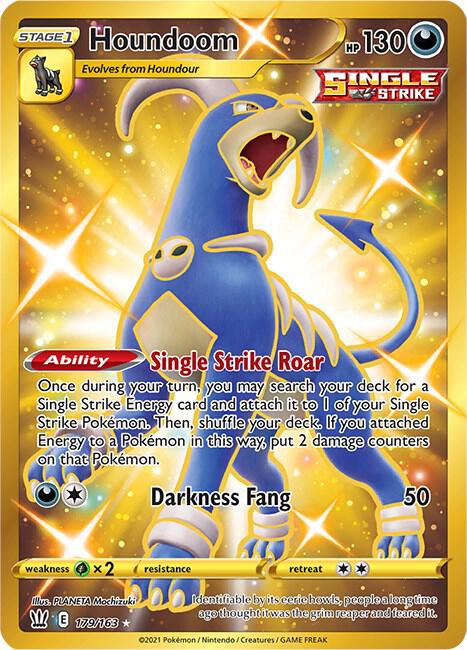 Houndoom (Secret) 179/163 Holo Single
