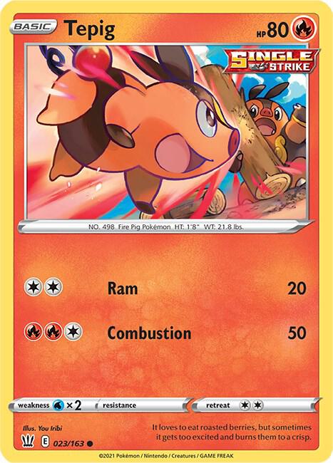 Tepig 023/163 Single