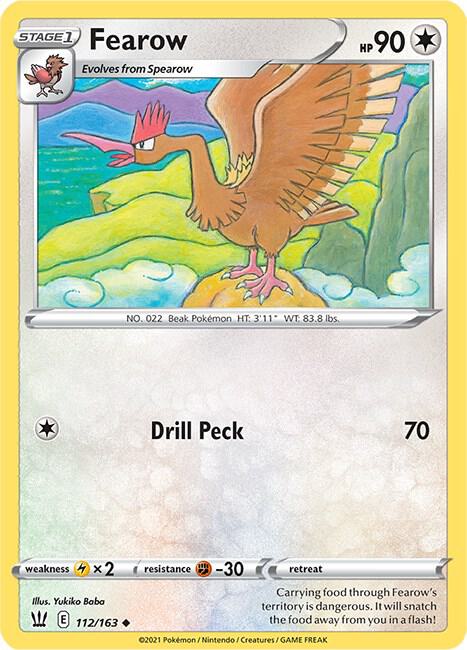 Fearow 112/163 Single