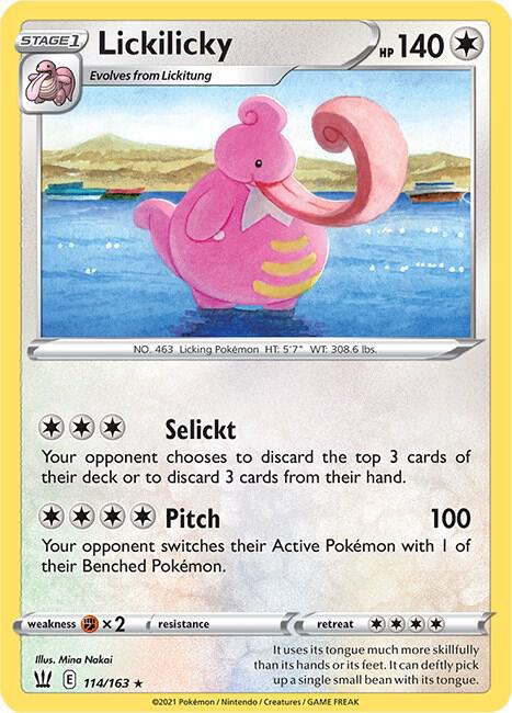 Lickilicky 114/163 Single
