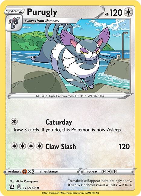 Purugly 116/163 Single