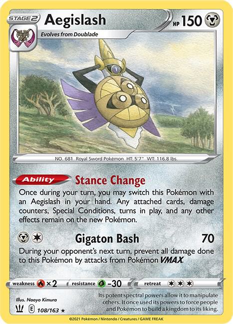 Aegislash 108/163 Single