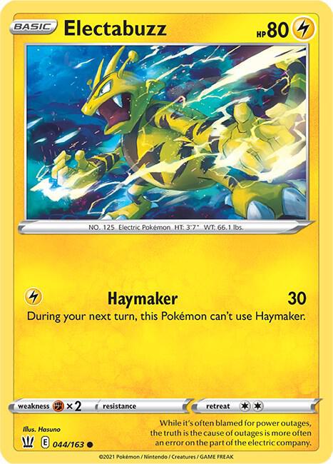 Electabuzz 044/163 Single