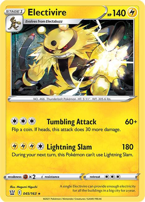 Electivire 045/163 Single