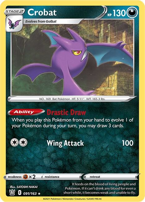 Crobat 091/163 Holo Single