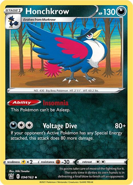 Honchkrow 094/163 Single