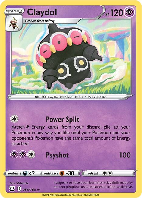 Claydol 058/163 Single