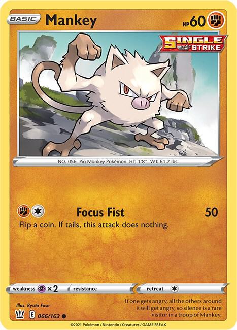 Mankey 066/163 Single