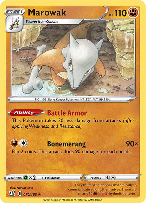 Marowak 070/163 Single