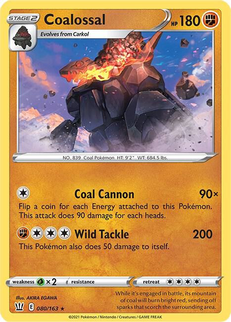 Coalossal 080/163 Holo Single