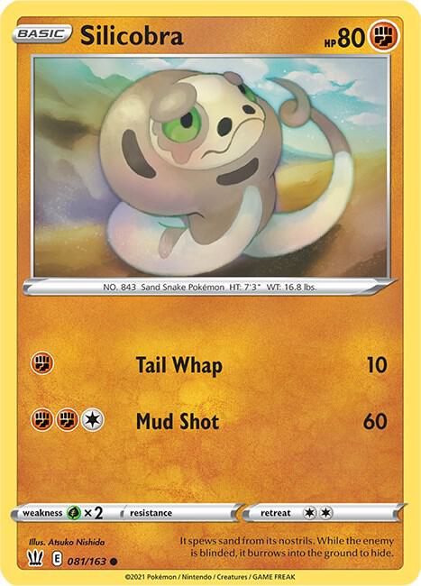 Silicobra 081/163 Reverse Holo Single