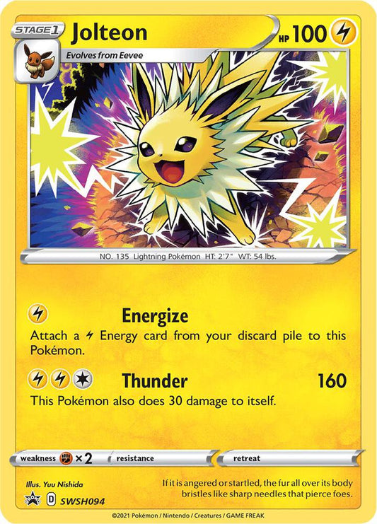 Jolteon - SWSH094 Holo Single