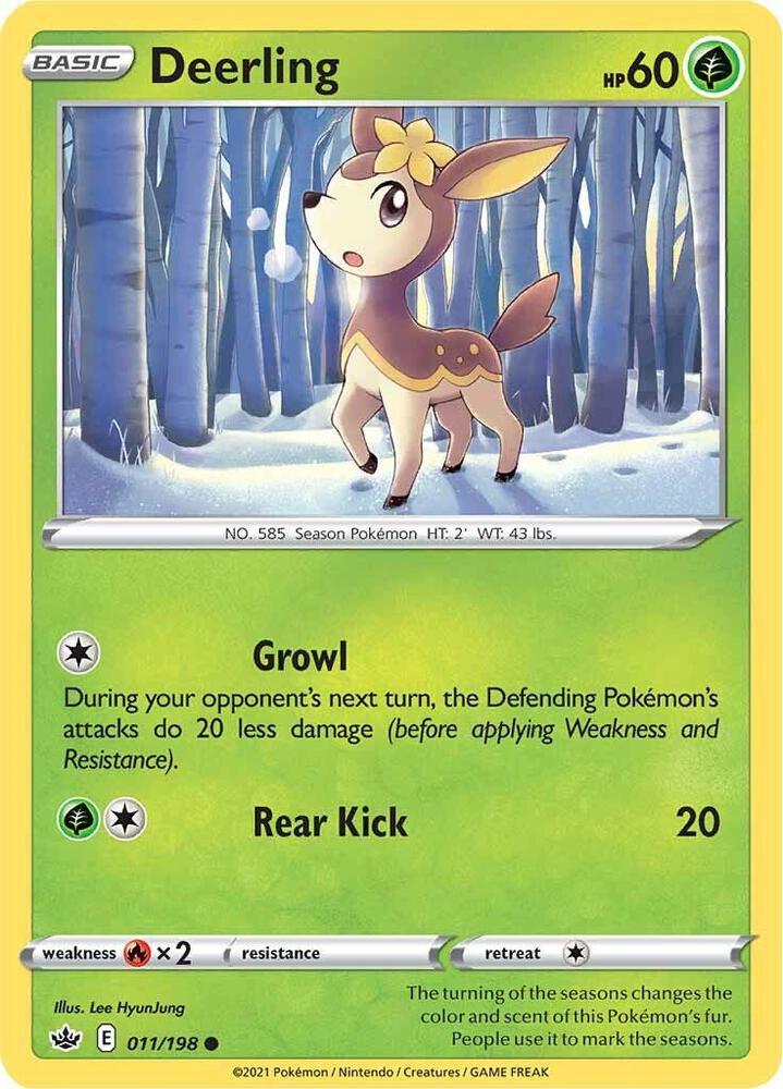 Deerling 011/198 Reverse Holo Single