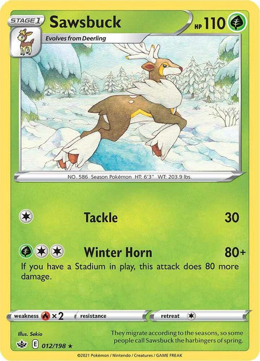 Sawsbuck 012/198 Single