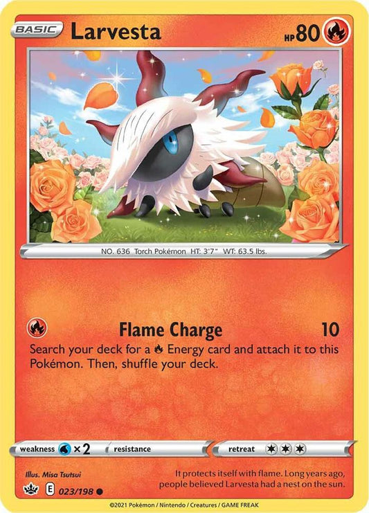Larvesta 023/198 Reverse Holo Single