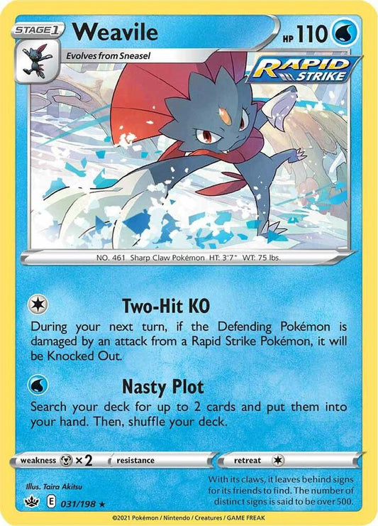 Weavile 031/198 Holo Single