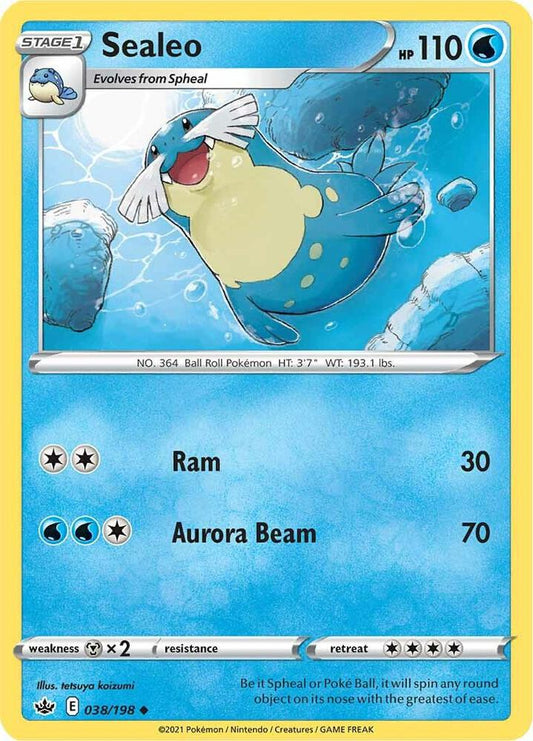 Sealeo 038/198 Reverse Holo Single
