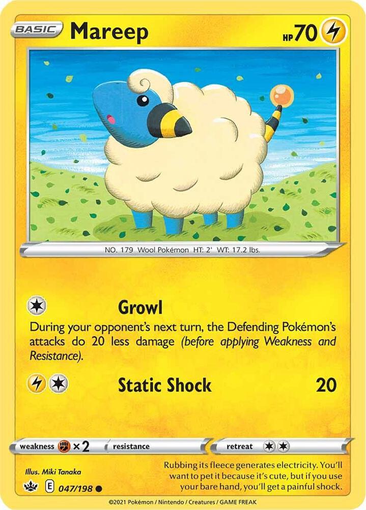 Mareep 047/198 Normal Single