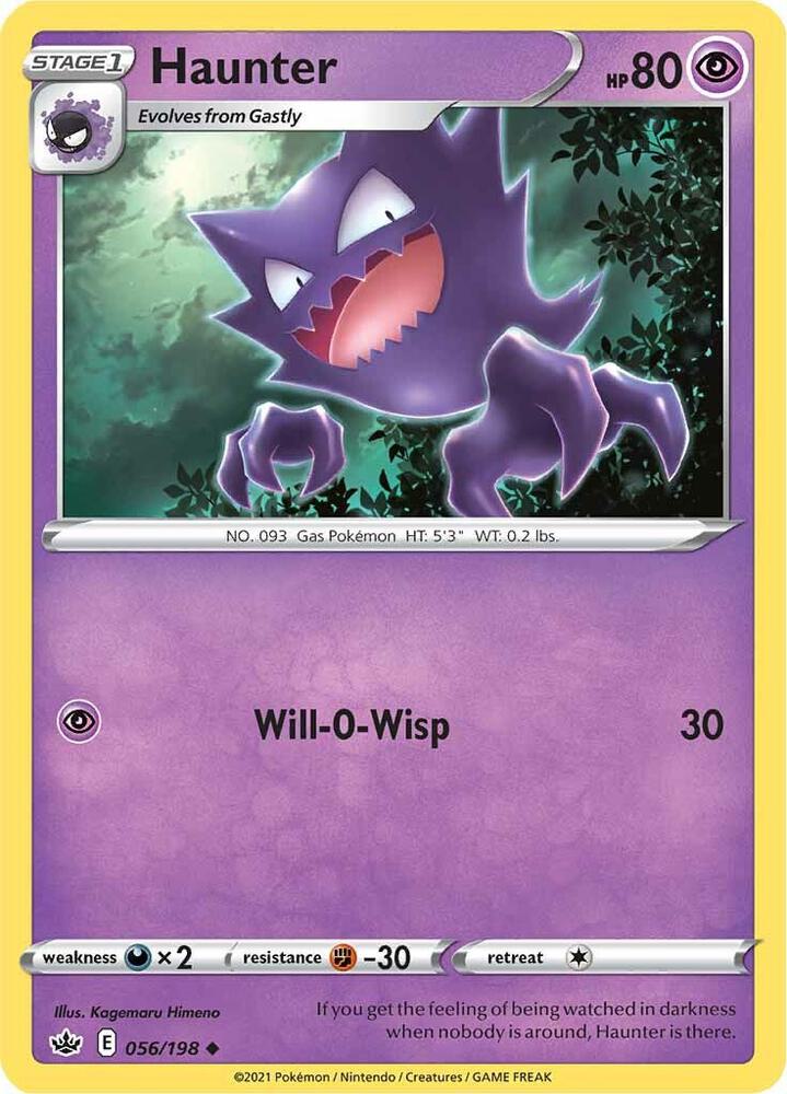 Haunter 056/198 Reverse Holo Single