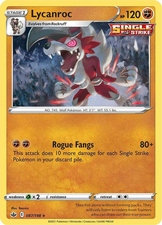 Lycanroc 087/198 Holo Single