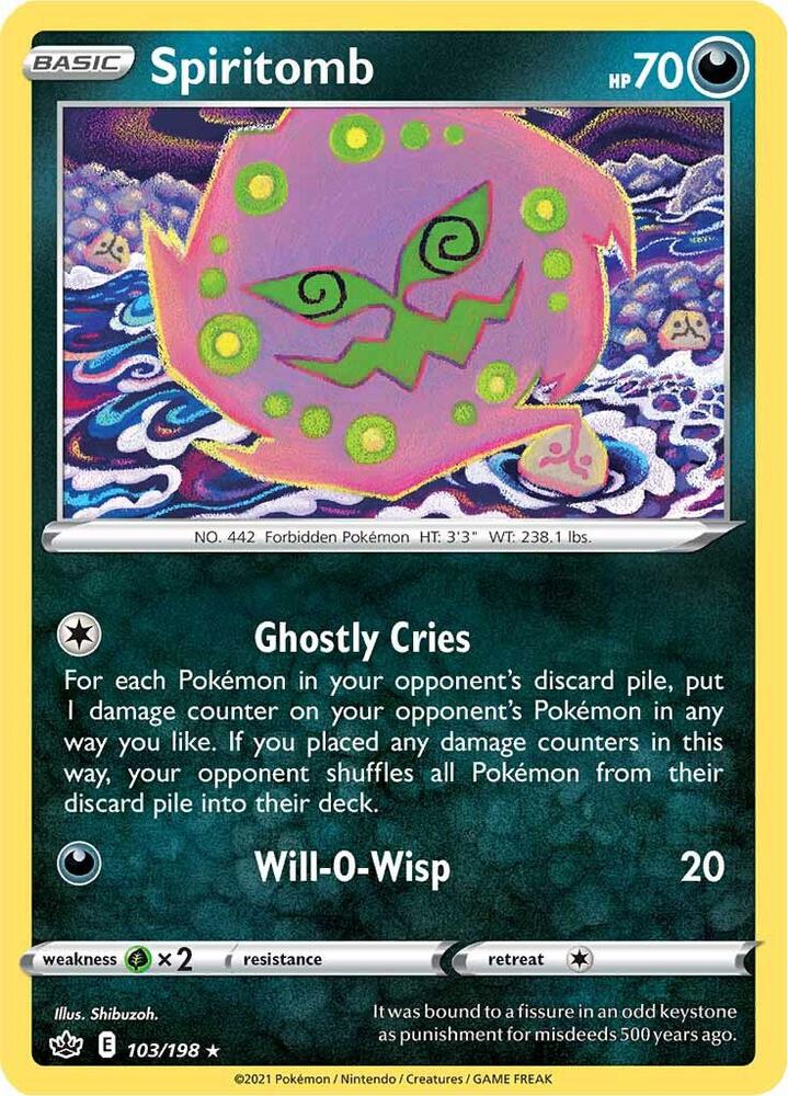 Spiritomb 103/198 Single
