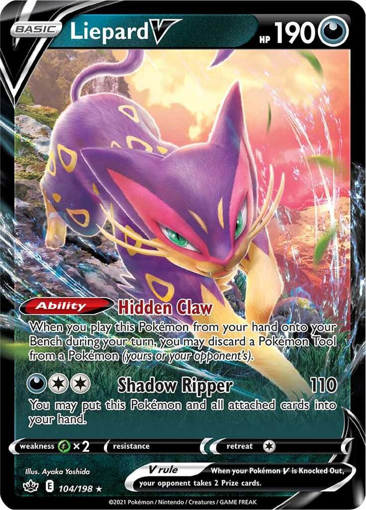 Liepard V 104/198 Holo Single