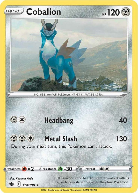 Cobalion 114/198 Holo Single