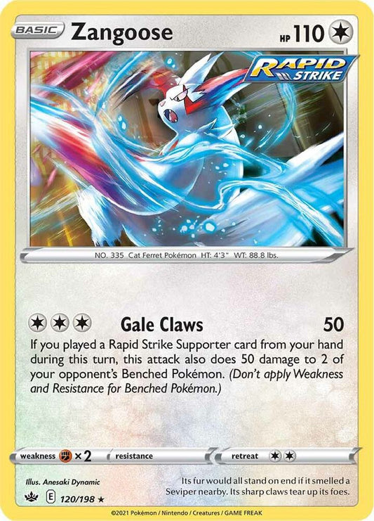 Zangoose 120/198 Normal Single