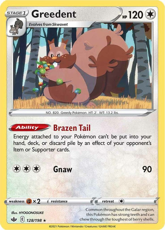 Greedent 128/198 Holo Single