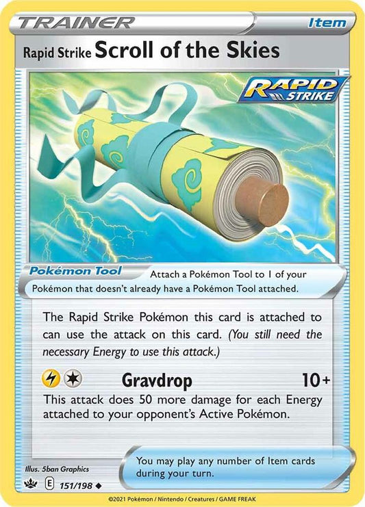 Rapid Strike Scroll of the Skies 151/198 Single