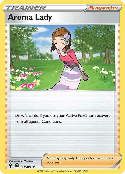 Aroma Lady 141/203 Reverse Holo Single