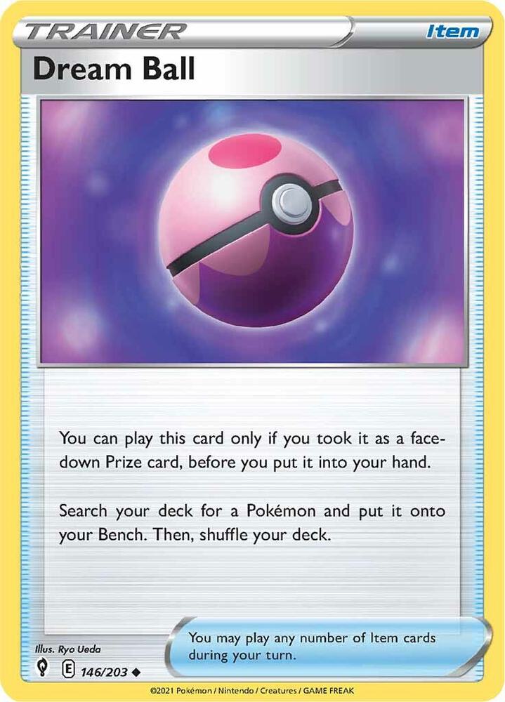Dream Ball 146/203 Reverse Holo Single