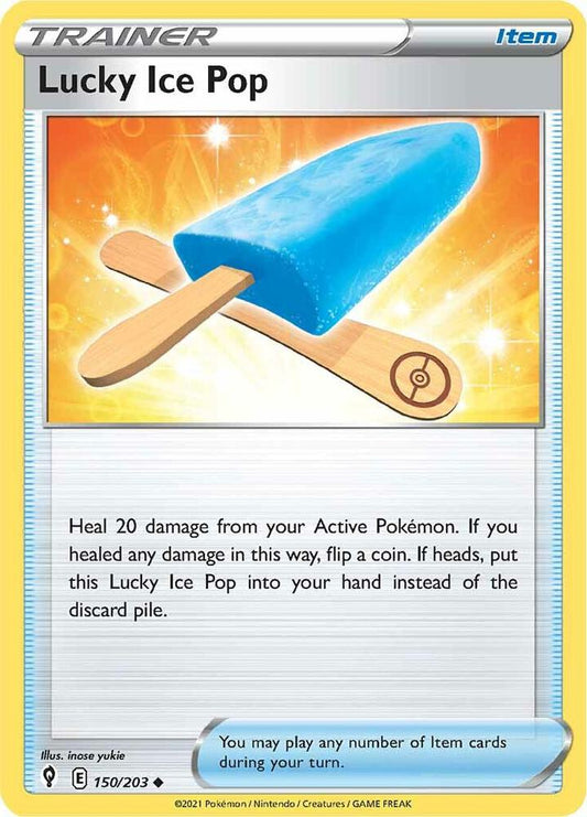 Lucky Ice Pop 150/203 Reverse Holo Single