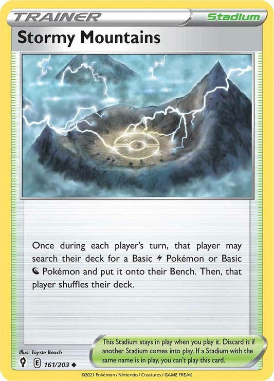 Stormy Mountains 161/203 Single