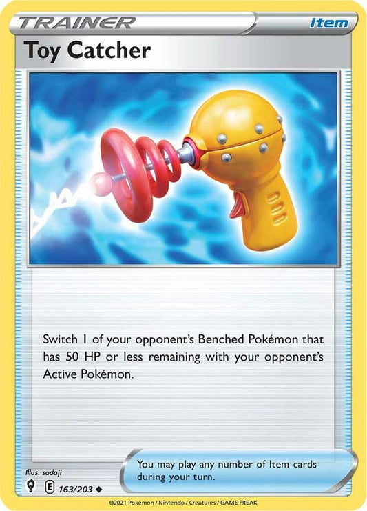 Toy Catcher 163/203 Reverse Holo Single