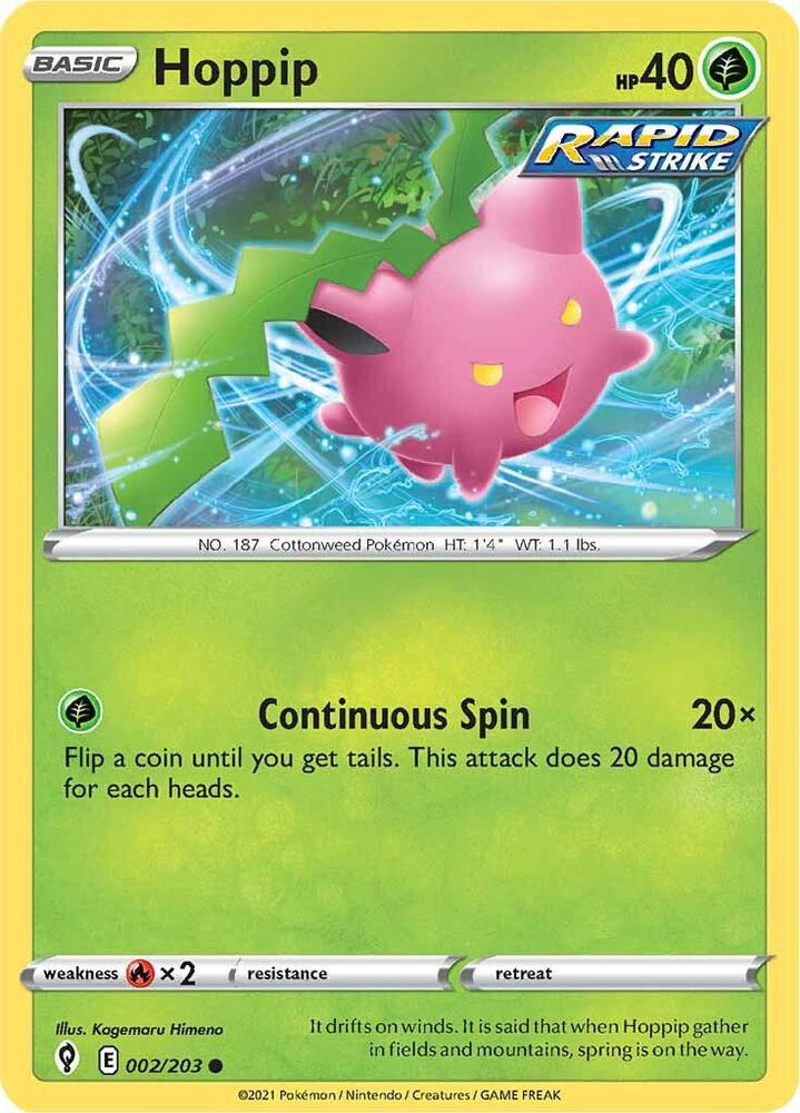 Hoppip 002/203 Single