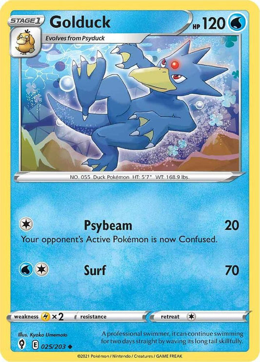 Golduck 025/203 Single