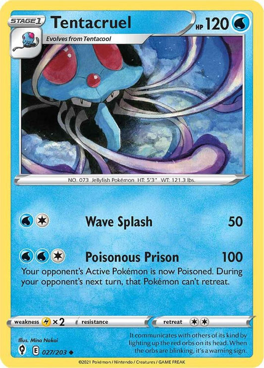 Tentacruel 027/203 Single