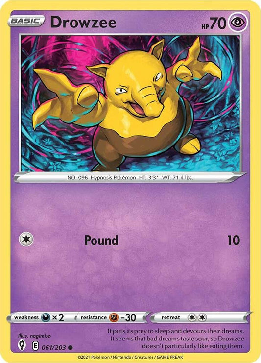 Drowzee 061/203 Single