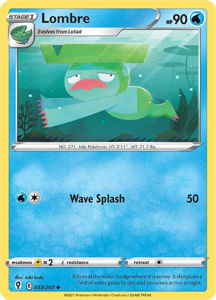Lombre 033/203 Reverse Holo Single